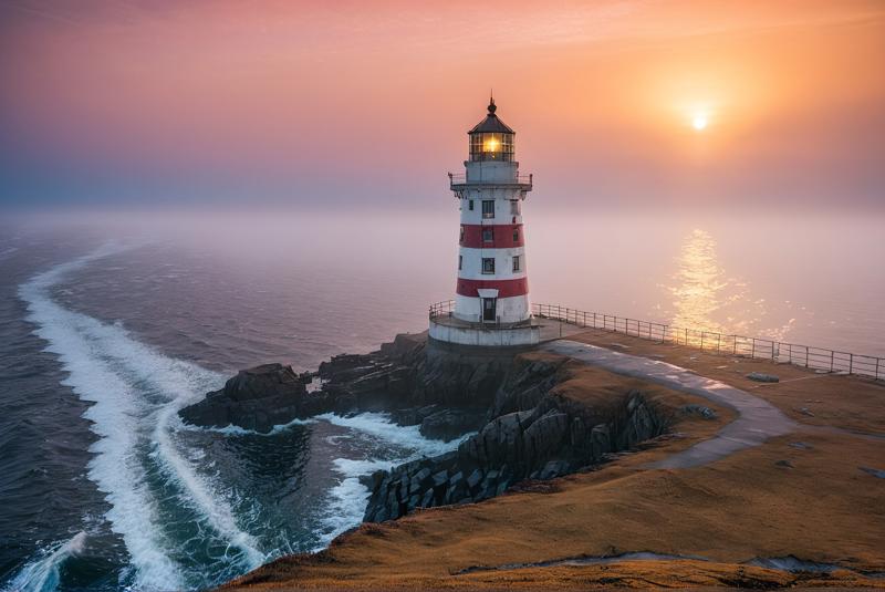 00035-Photo of a lighthouse on northern sea coast.jpg